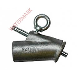 Końcówka pistoletu aluminiowa KALETA